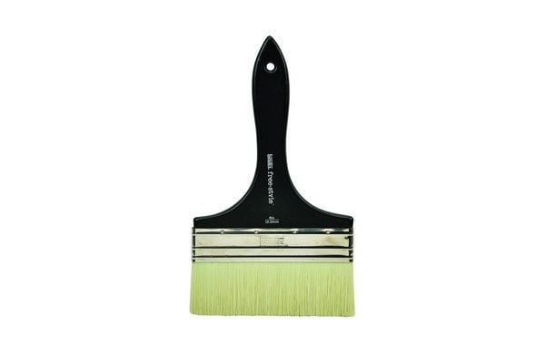 Free Style Brush stor flatpensel 6 tommer kort skaft