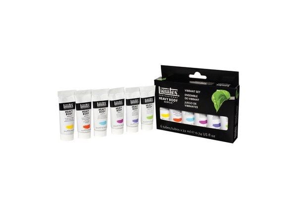 Heavy Body - Vibrant Color set 6 x 22 ml
