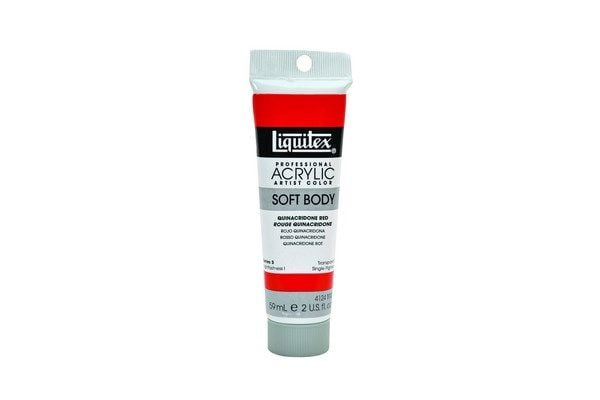 Soft body 59 ml Quinacridone red 112