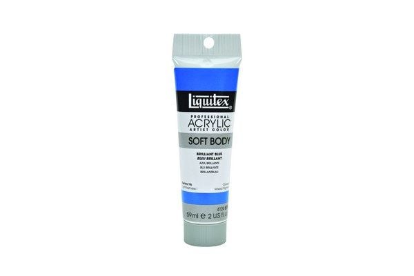 Soft body akrylfärg 59 ml Brilliant blue 570