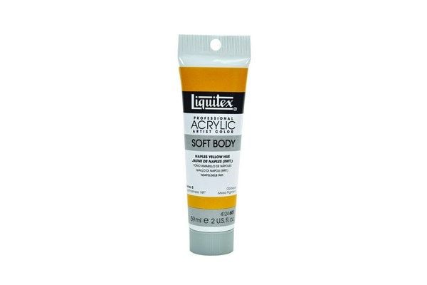 Soft body-färg 59 ml Naples yellow nyans 601