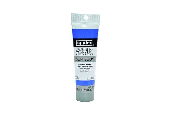 Soft body 59 ml ljus blåviolett 680