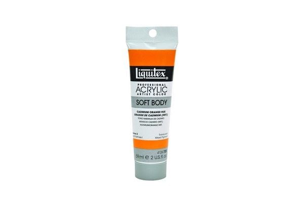 Soft body maling 59 ml kadmium oransje nyanse 720