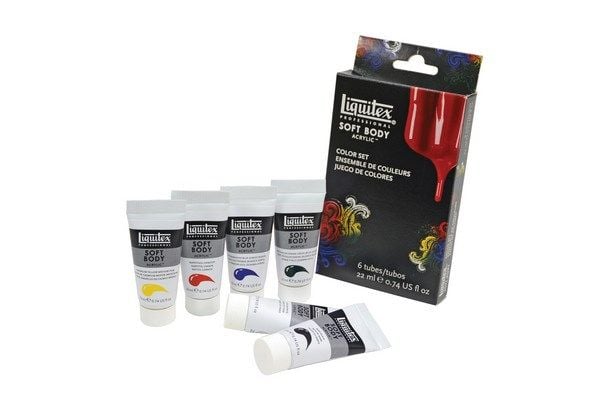 Soft body färg 6-pack, färg