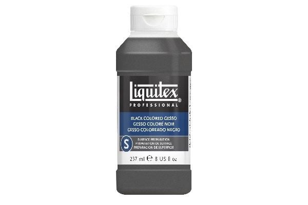 Akrylmedium svart gesso 237 ml