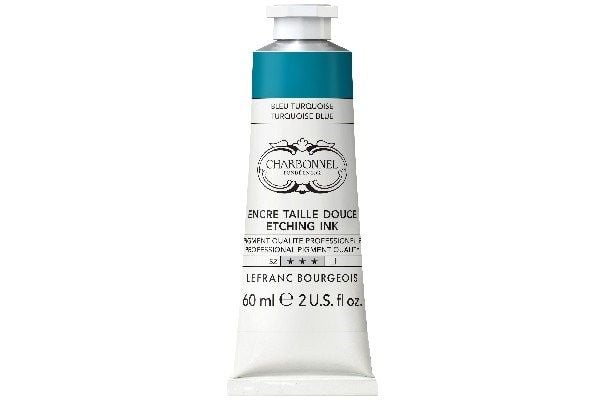 Charbo Ink 60Ml Turkisblå 050
