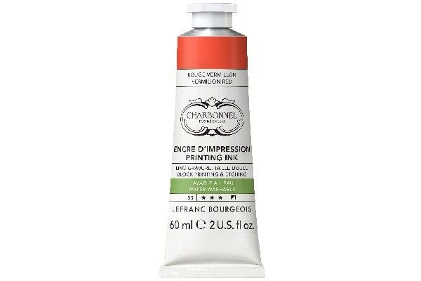 Aqua Wash Ink 60 ml vermilion röd