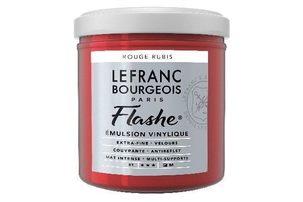 Flashe Acrylic 125 ml Ruby Red 388