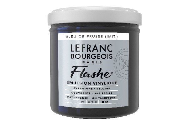 Flashe Akryyli 125ml Preussin sininen sävy 046