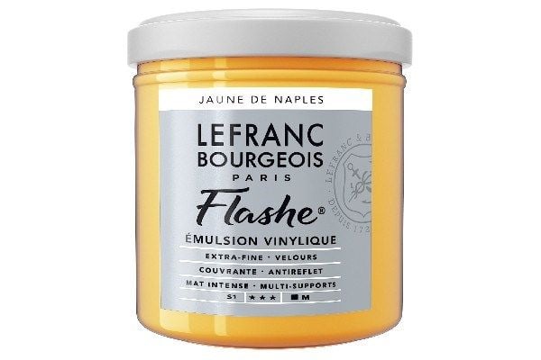 Flashe Acrylic 125 ml Naples Yellow Shade 191