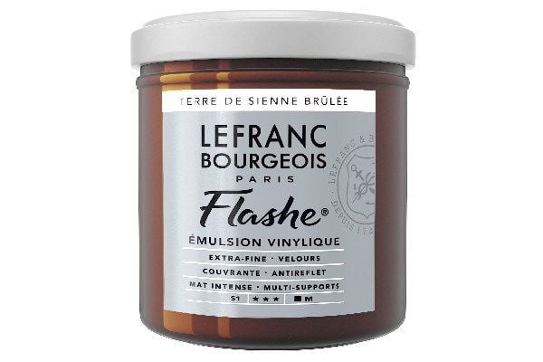 Flashe Acrylic 125 ml Burnt Sienna 481