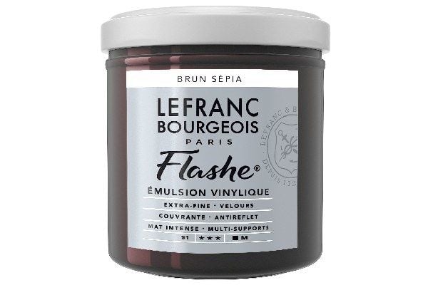 Flashe akrylmaling 125 ml Sepia Brown 107