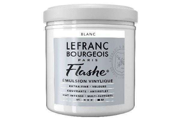 Flashe akryyli 125ml valkoinen 022