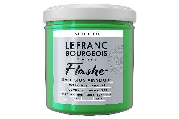 Flashe Acrylic 125 ml fluorescerende grønn 565