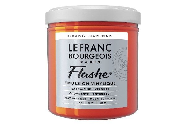 Flashe Acrylic 125 ml Japanese Orange 476