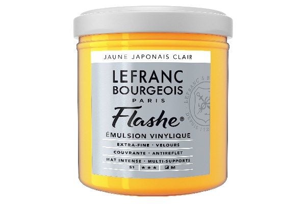 Flashe Acrylic 125 ml Japanese Yellow Light 183