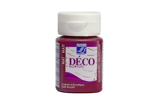 DECO SOFT akrylfärg 50 ml Passion Red 323