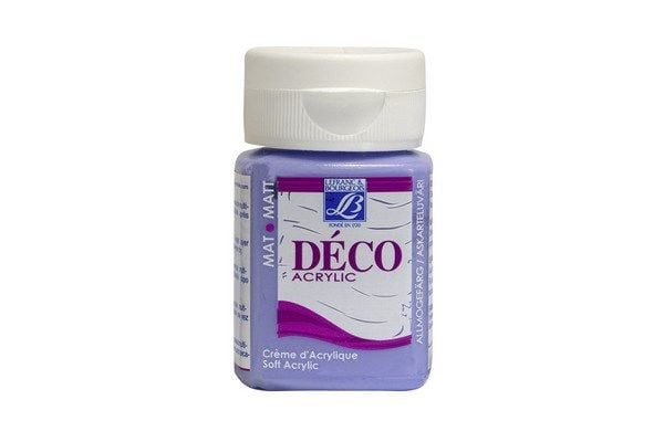 LEFRANC & BOURGEIS DECO SOFT akrylfarge 50 ml lavendel 802