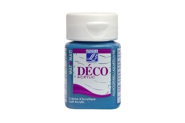 DECO SOFT AKRYYLI 50 ML TURKOOSI 058