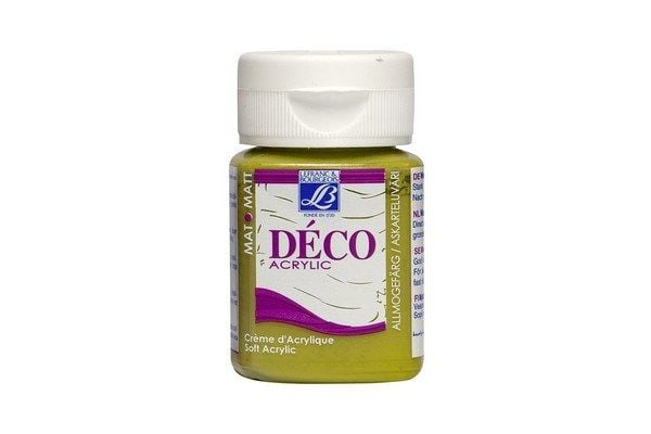 DECO SOFT akrylmaling 50 ml bronsegrønn 886