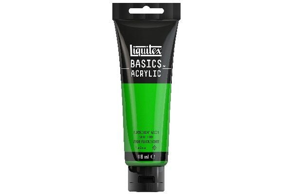 Basics 118 ml Fluorescent Green 985