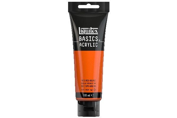 Basics 118 ml Vivid Red Orange 620