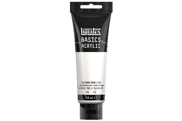 Basics 118 ml transparent blandningsvit 430