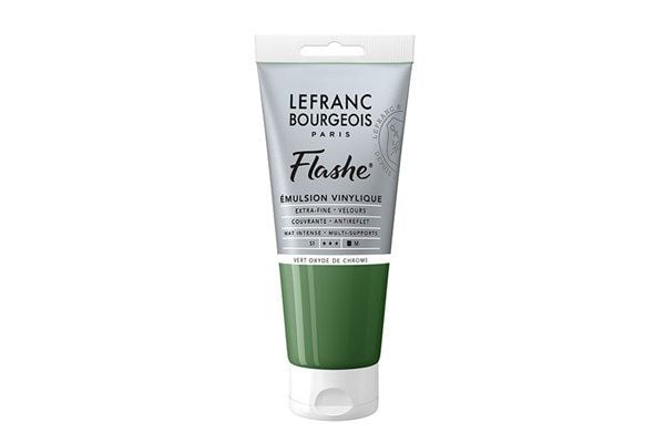 Flashe akrylfärg 80 ml chromium oxide green