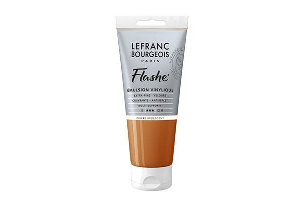 Flashe akrylmaling 80 ml kobber iriserende