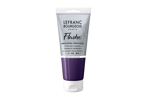 FLASHE ACRYLIC 80ML TUBE DIOXAZINE VIOLET
