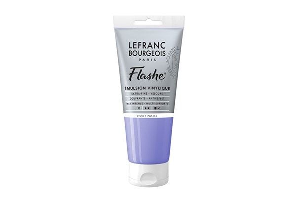 FLASHE ACRYLIC 80ML TUBE PASTEL VIOLET
