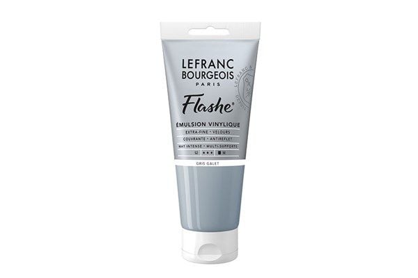 FLASHE ACRYLIC 80ML TUBE STONE GREY