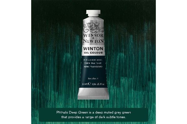 Winton-olje 37 ml phthalo deep green 048