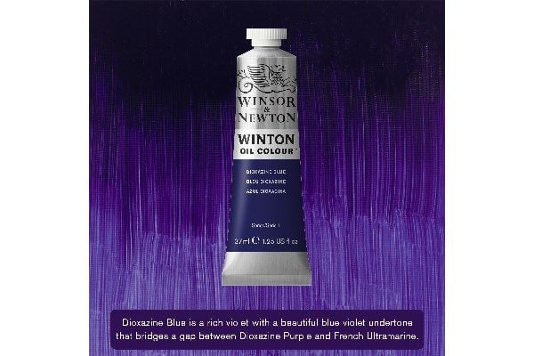 Winton oil 37 ml dioxazine blue 406