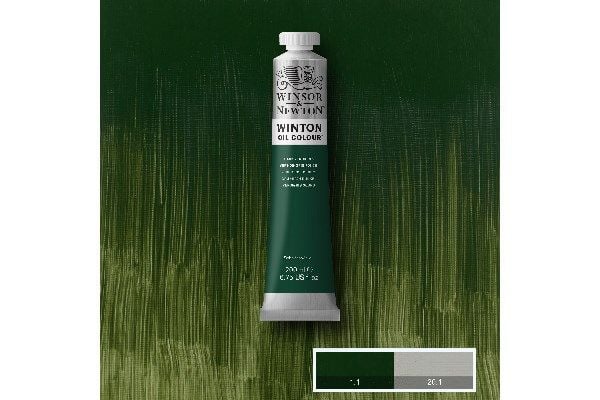 WINTON OIL COLOUR 200ML DARK VERDIGRIS 405