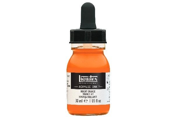 Proff. akrylblekk 30 ml klar oransje 720