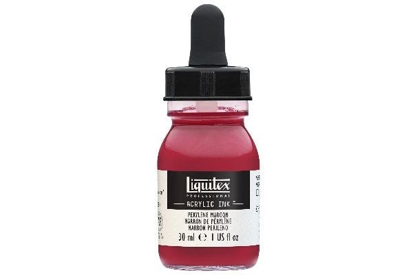 Professionell akryl-ink 30 ml perylene maroon 507