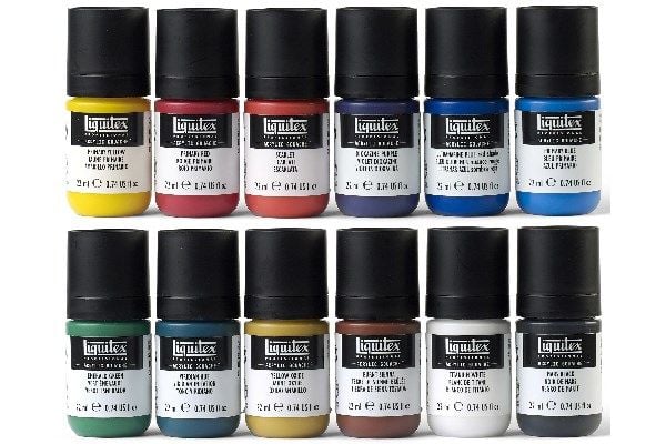 LQX akrylgouache-set 12x22 ml essentials