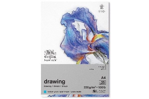 Ritblock medium A4 220 g 25 blad