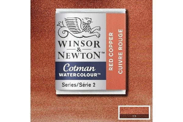 Cotman vattenfärg 1/2 pan Red Copper 471