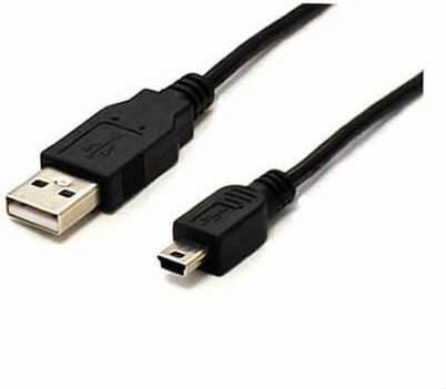 Sharkoon - USB-kabel - mini-USB type B (hann) til USB (hann) - USB 2.0 - 1 m - svart