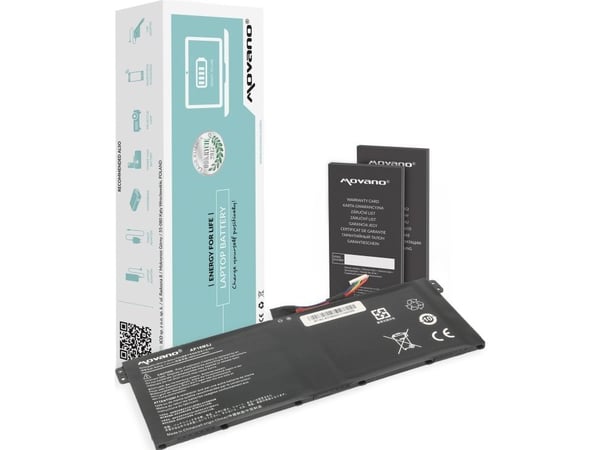 Movano-batteri til Acer Aspire 3 A314, A315 (7.4V-7.6V) 4800 mAh