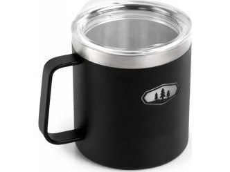 GSI Outdoors stål reise-kopp 18/8 444 ml sort
