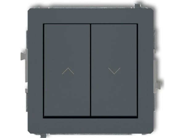 Karlik 28DWP-8, tasokytkin, grafiitti, IP20, 250 V, 10 A