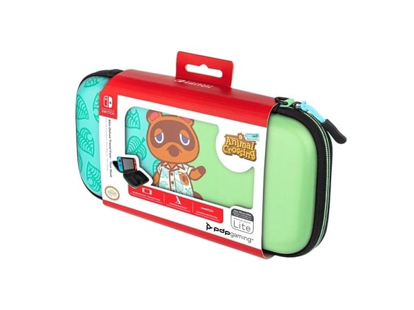 PDP Slim Deluxe - Fodral för spelkonsol - etylenvinylacetat (EVA) - Animal Crossing Tom Nook - för Nintendo Switch, Nintendo Switch Lite, Nintendo ...