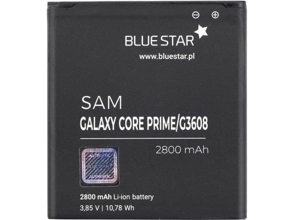 BlueStar Blue Star Melynas STAR PREMIUM-batteri till SAMSUNG Core Prime G3608 G3606 G3609 2800 mAh