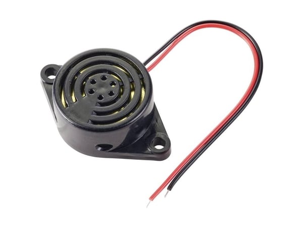 TRU COMPONENTS TC-10475820 Piezohälytin Melutaso: 95 dB Jännite: 12 V Jatkuva ääni 1 kpl
