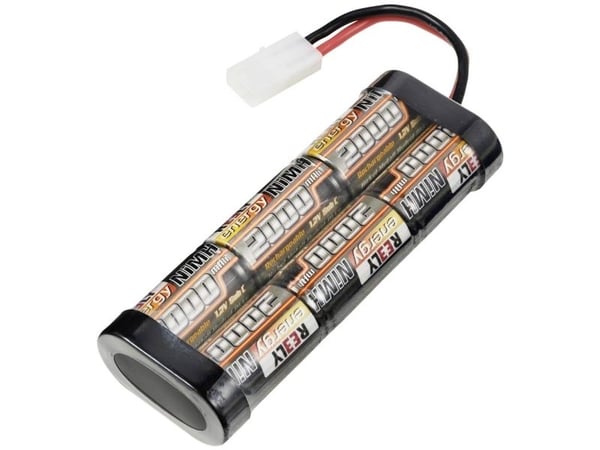 Reely Modelbyggeri-batteripakkeja (NiMH) 7,2 V 2000 mAh Celletal: 6 Stick Tamiya
