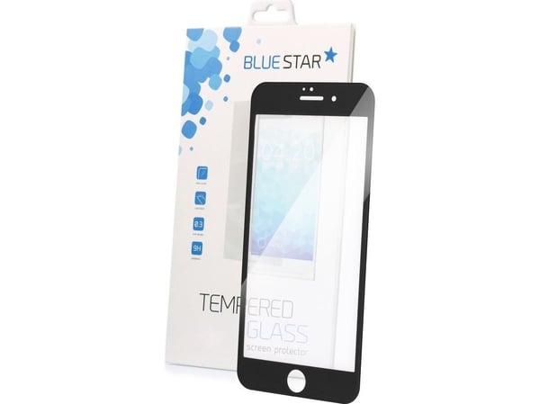 Yhteistyökumppani Tele.com Blue Star 5D karkaistu lasi - iPhone 7/8/SE 2020 4.7 (täysliima) musta