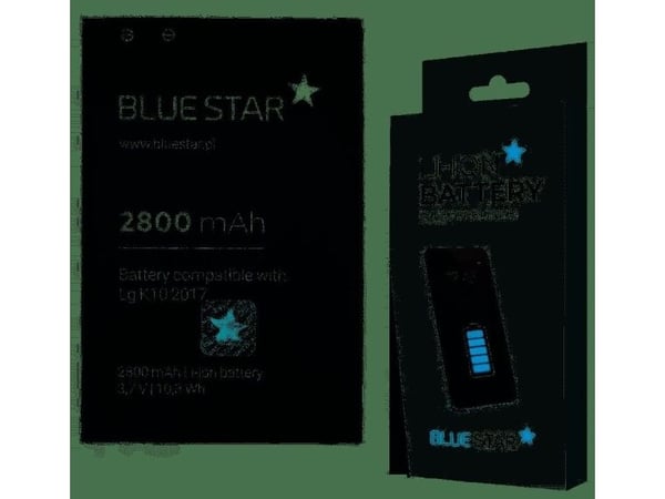 Partner Tele.com batteri til LG K10 (2017) 2800 mAh Li-Ion blå Star PREMIUM